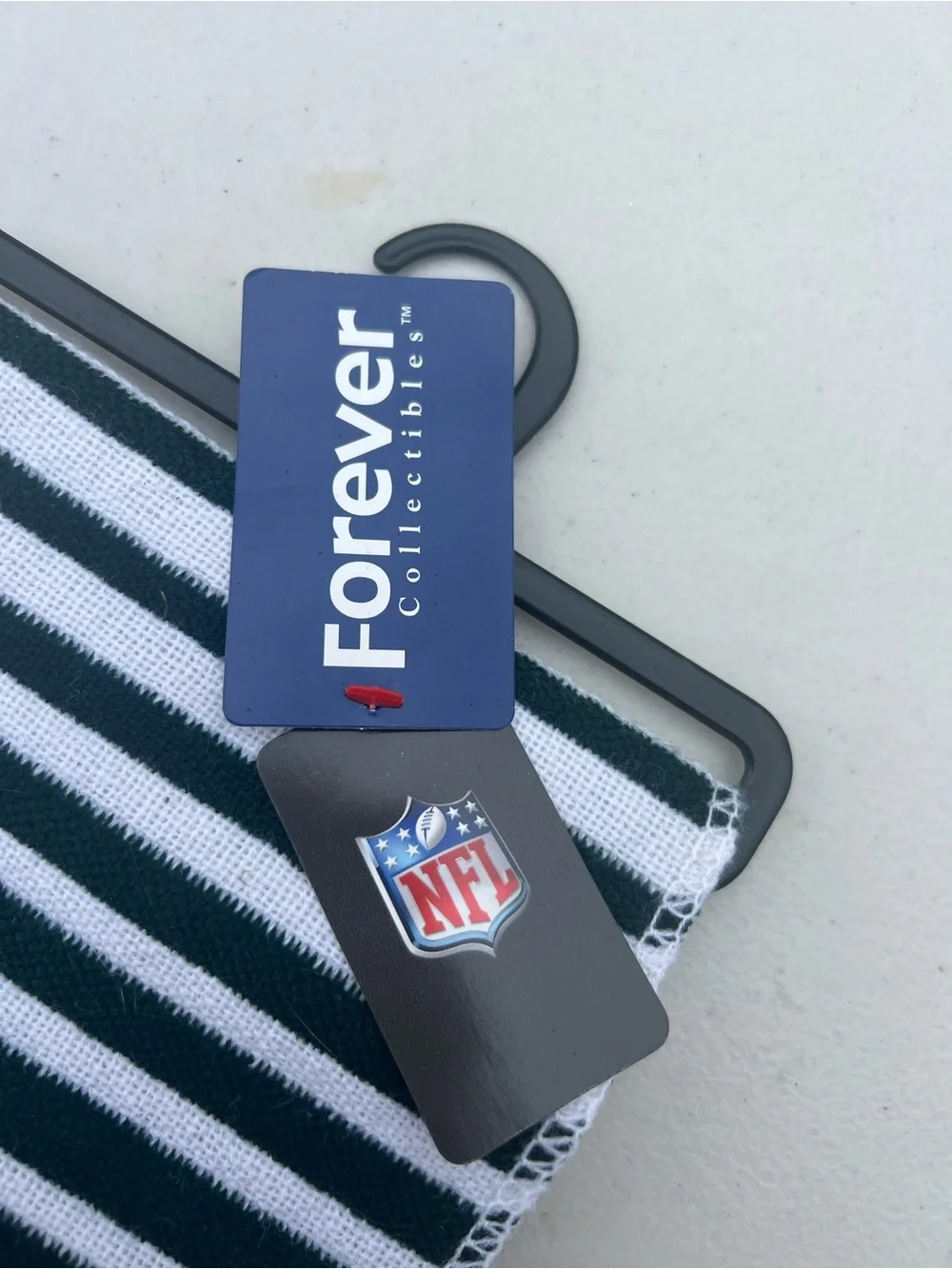 NFL Green and White Striped Knit Scarf by Forever Collectibles